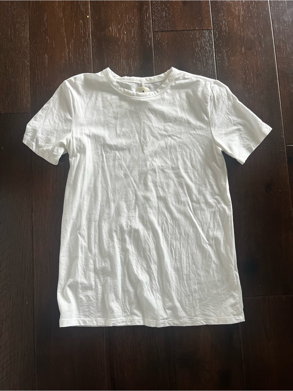 Classic  White Crew Neck T‑Shirt